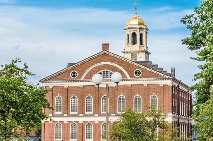 Faneuil Hall en el Freedom Trail