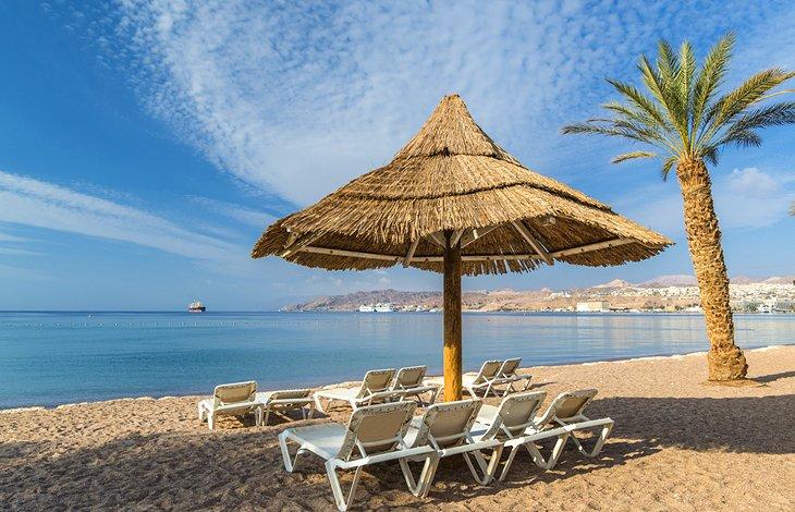 Playa en Eilat