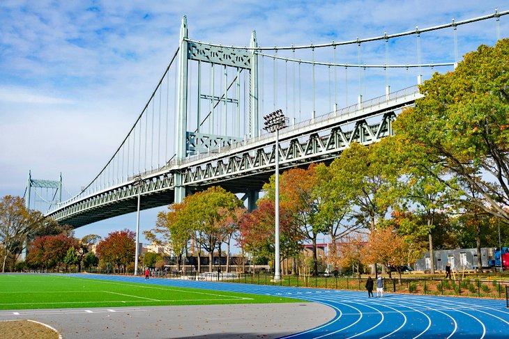 Running track in Astoria Park