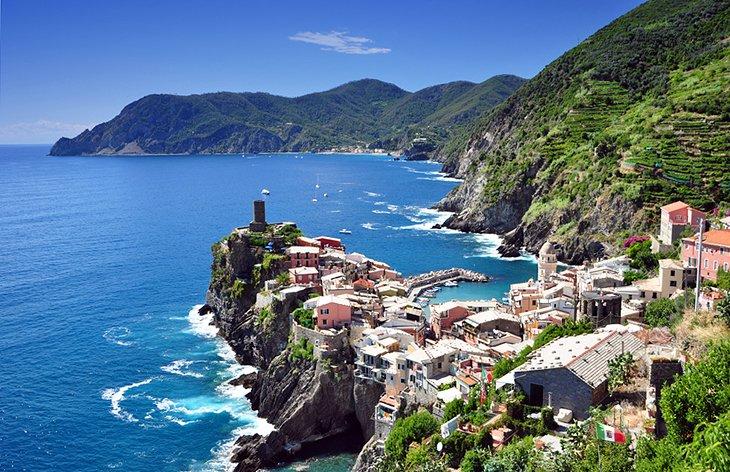 Vernazza y la costa de Cinque Terre