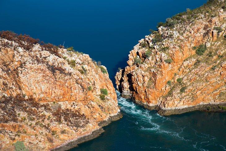 Vuelo escénico en las Cascadas Horizontales
