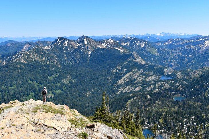 Jewel Basin cerca de Kalispell