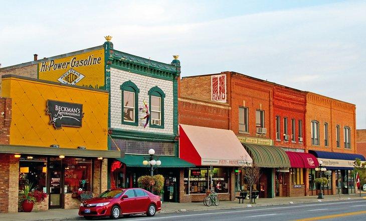 Calle Main en Kalispell