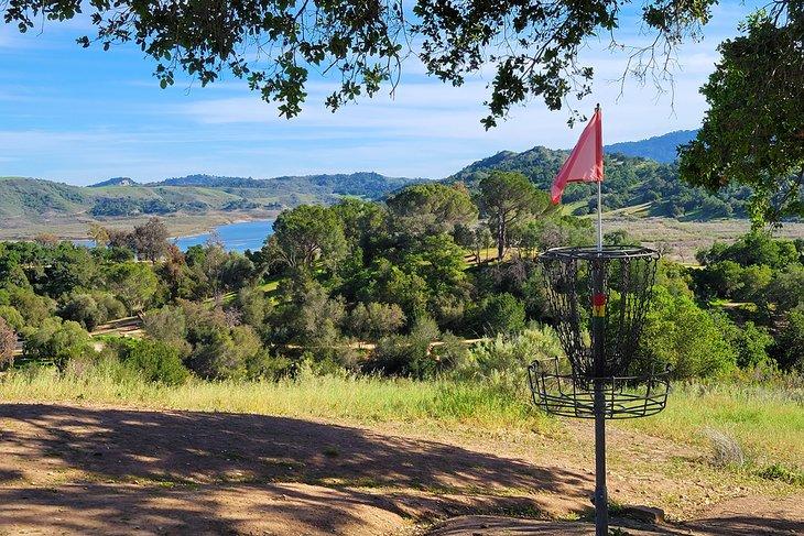 Campo de golf de disco en Lago Casitas