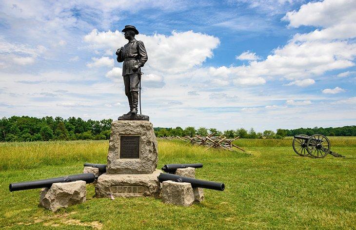 Gettysburg Schlachtfeld