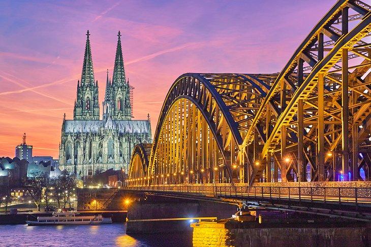 Colonia al atardecer