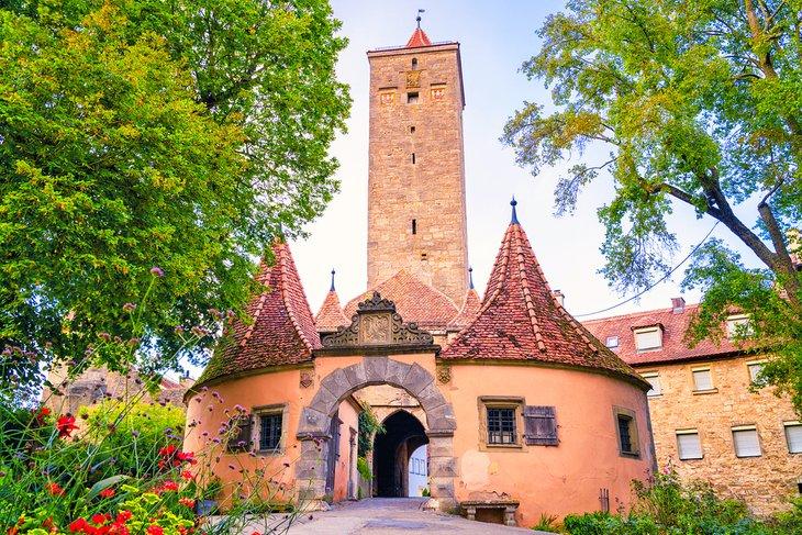 Burgtor (Puerta del Castillo) en Rothenburg