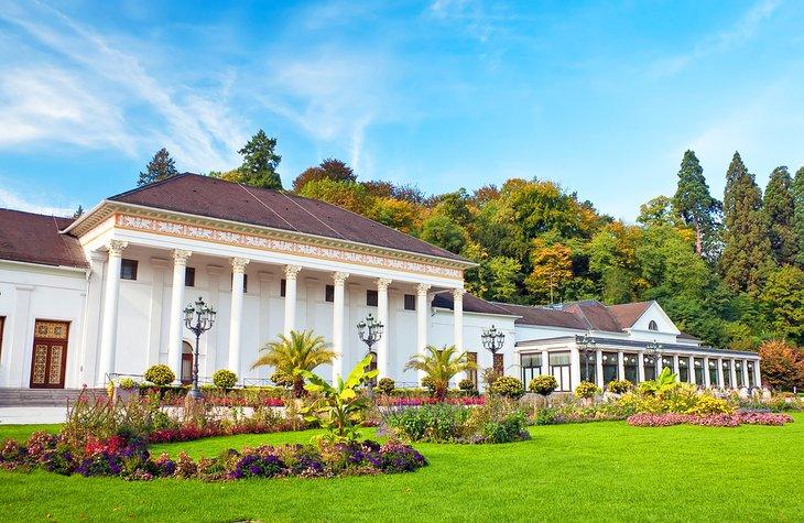 Kurhaus en el Kurgarten, Baden-Baden