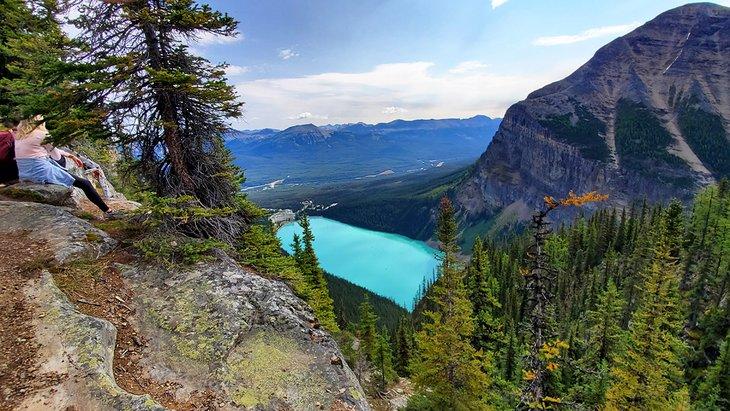 Lago Louise desde el Panal