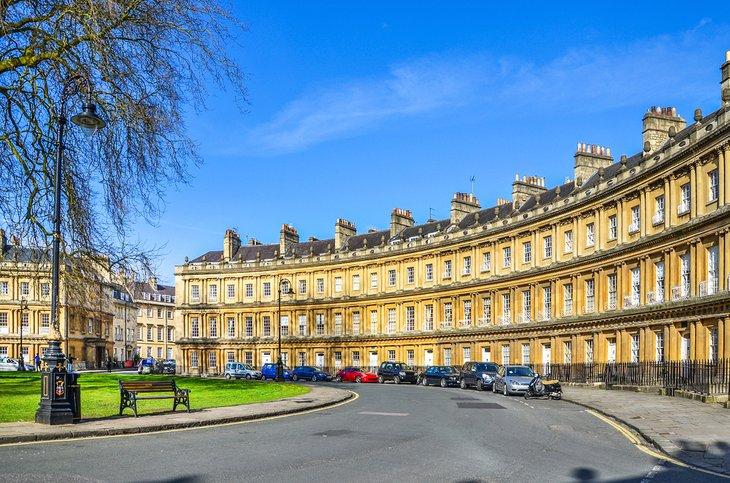 The Circus, una famosa calle en Bath