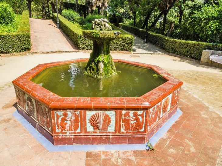 Fuente en los Jardines de Laribal