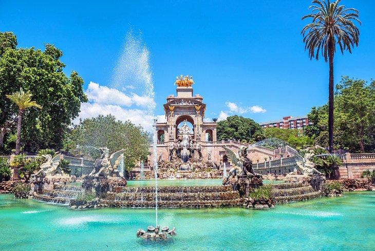 Fuente Cascada en el Parque de la Ciutadella, Barcelona