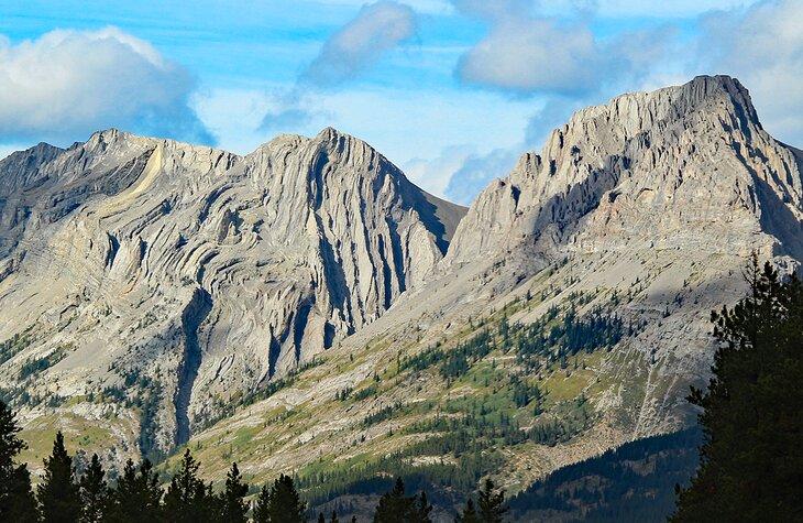Paisaje montañés en Kananaskis Country