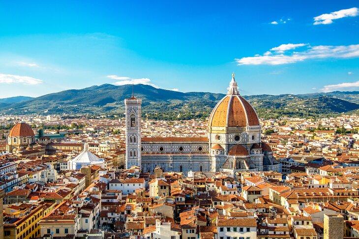 Blick über Florenz und den Dom