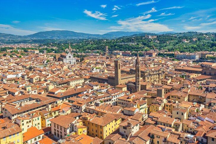 Luftaufnahme von Florenz