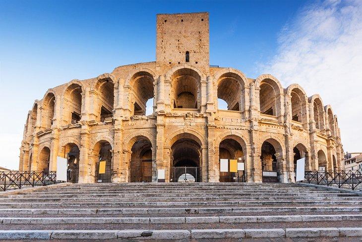 Anfiteatro romano en Arles