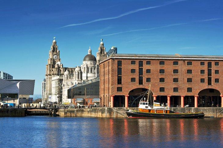 Albert Docks en Liverpool