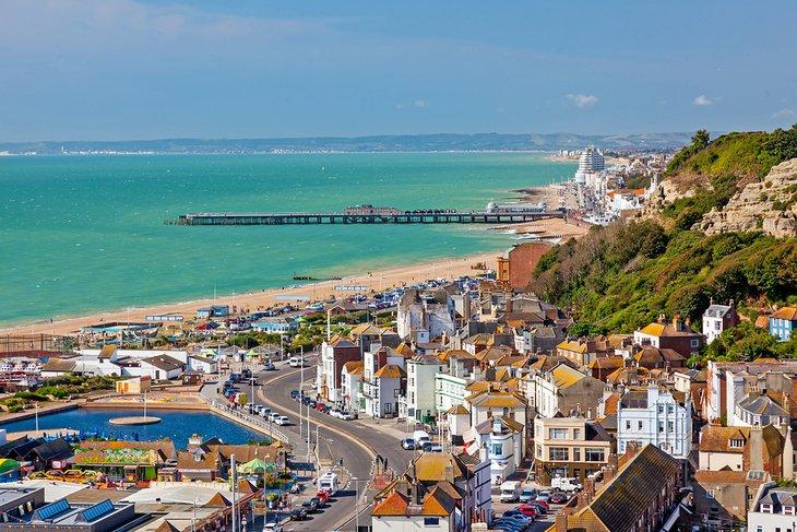 La ciudad costera de Hastings