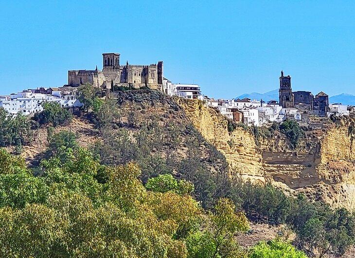 Le village blanchis à la chaux d'Arcos de la Frontera