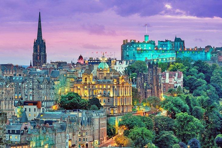 Skyline von Edinburgh