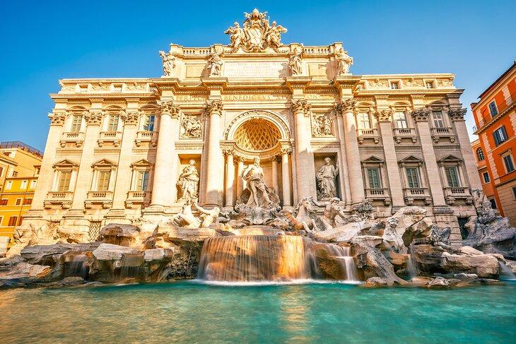 Fuente de Trevi en Roma