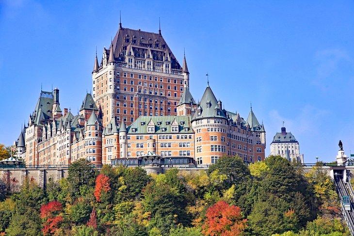 Château Frontenac en automne, Ville de Québec