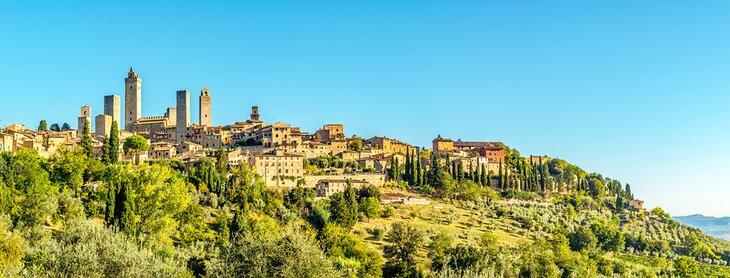 Vista panorámica de San Gimignano