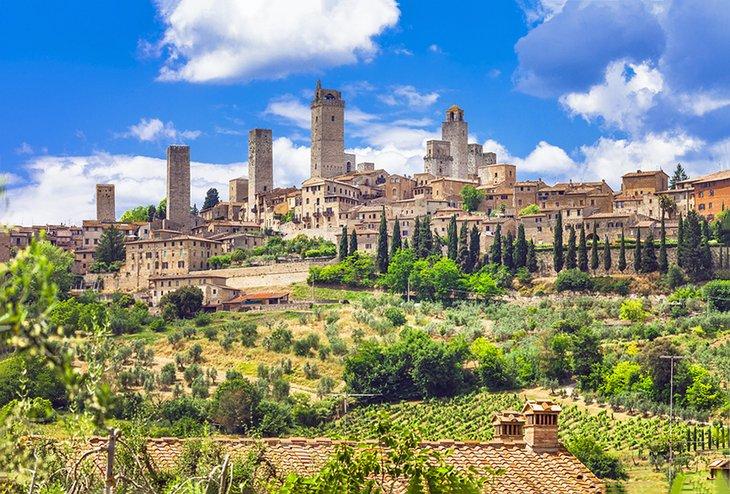 Pueblo medieval de San Gimignano