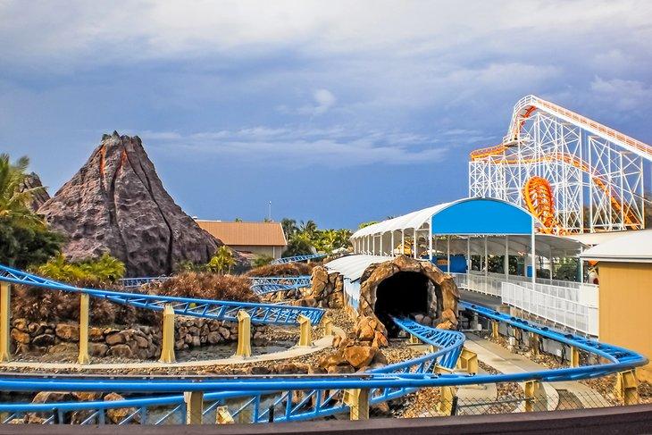 Montaña Rusa en Sea World