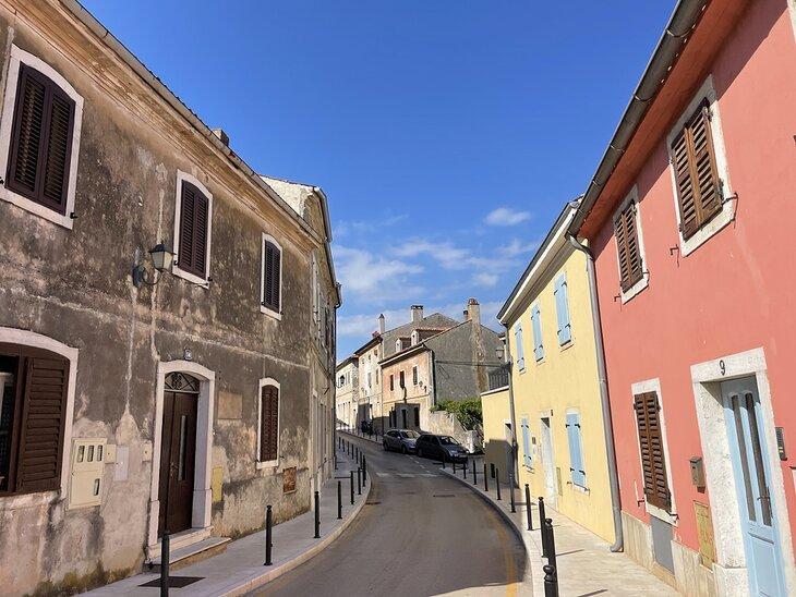 Une rue à Vrsar