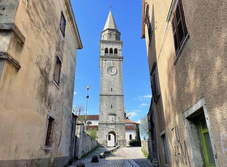 Tour horloge à Pazin