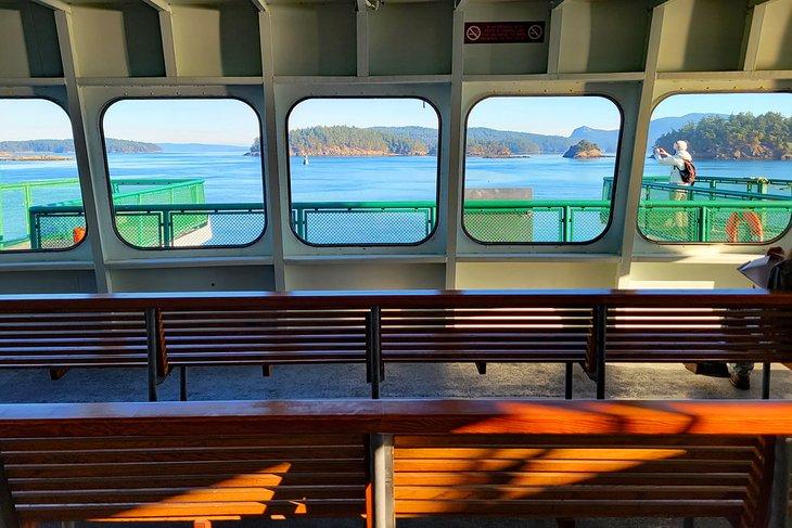 Ferry saliendo de Anacortes