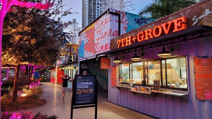 Restaurantes en Sparkman Wharf