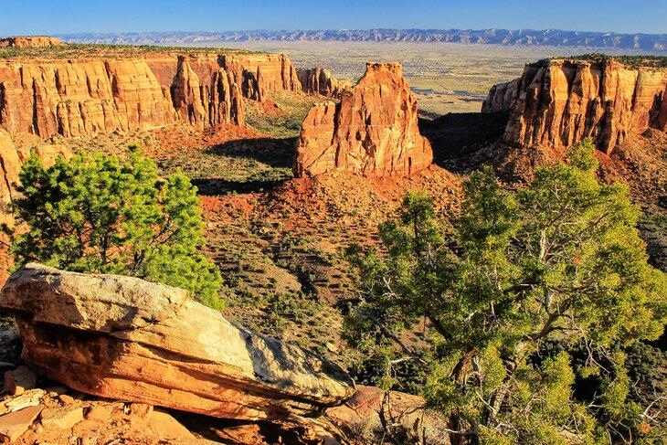 Monument Canyon et Independence Rock, Colorado National Monument, Grand Junction, Colorado