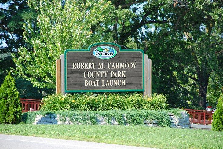 Lanzamiento en Robert M. Carmody County Park