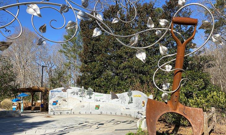Jardín Infantil en el Jardín Botánico del Estado de Georgia
