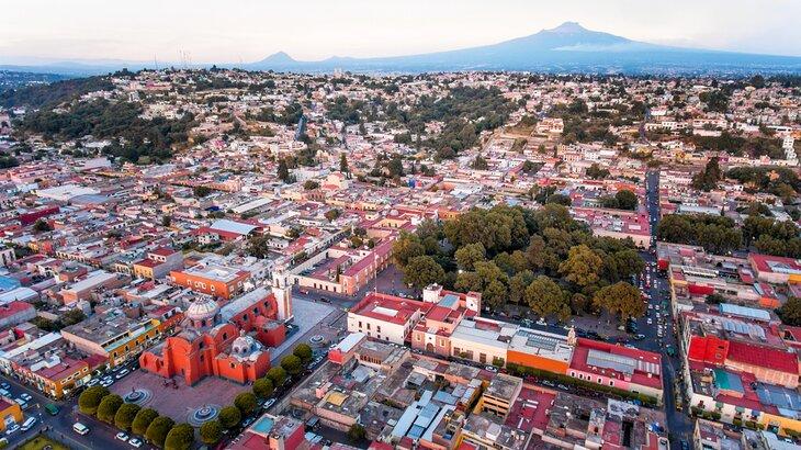 Vista aérea de Tlaxcala