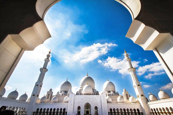 Mezquita en Abu Dabi