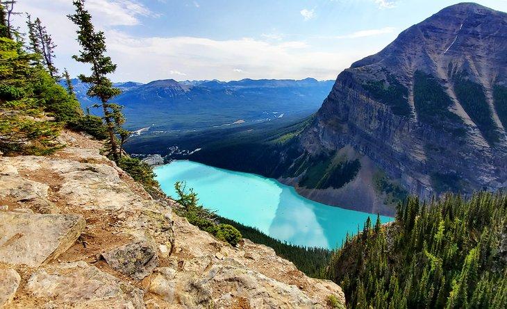 Vista de Lake Louise desde Big Beehive