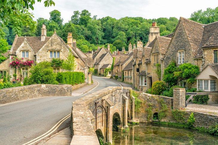 Pueblo de Castle Combe en los Cotswolds