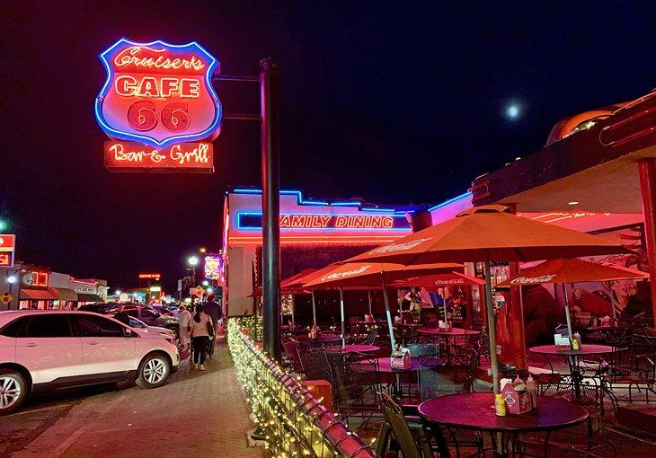 Un café en la Ruta 66 en Williams, AZ