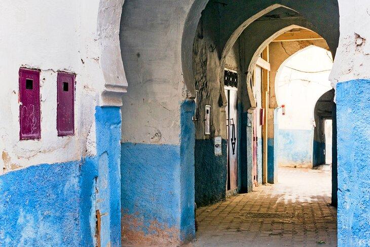Callejón en Sefrou
