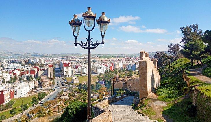 Vista sobre Taza, Marruecos