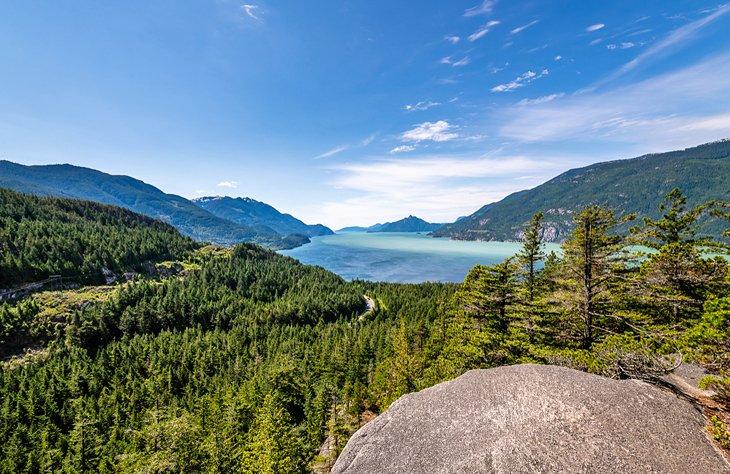 Impresionante vista desde el Sendero de Murrin Park Loop