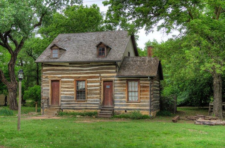 Casa Munger en el Museo Old Cowtown de Wichita