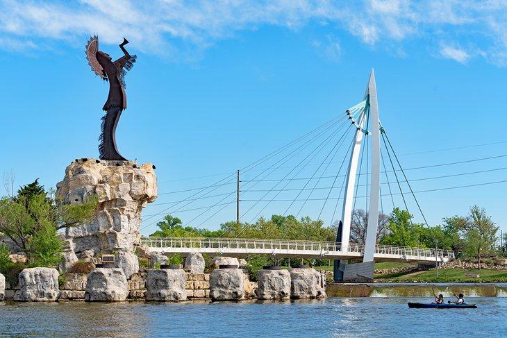 Kayakistas en Wichita | Foto Fuente: Cortesía de Visit Wichita