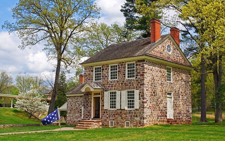 Cuartel general de George Washington, Parque Histórico Nacional Valley Forge