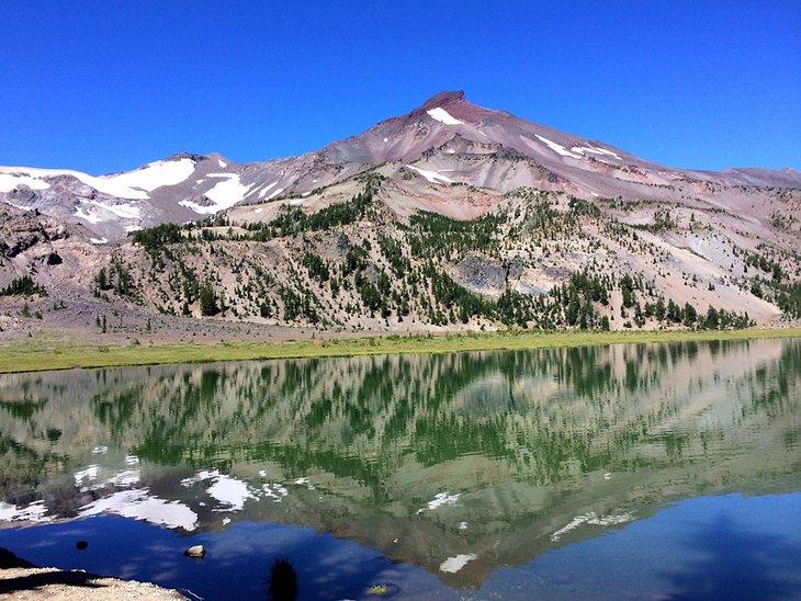 Ruta del sendero Green Lakes