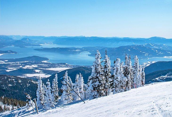 Vue depuis le Schweitzer Mountain Resort