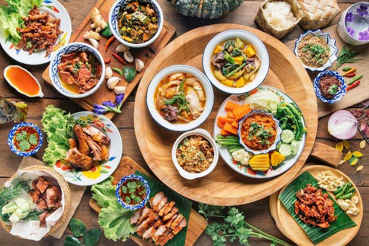 Comida tailandesa tradicional